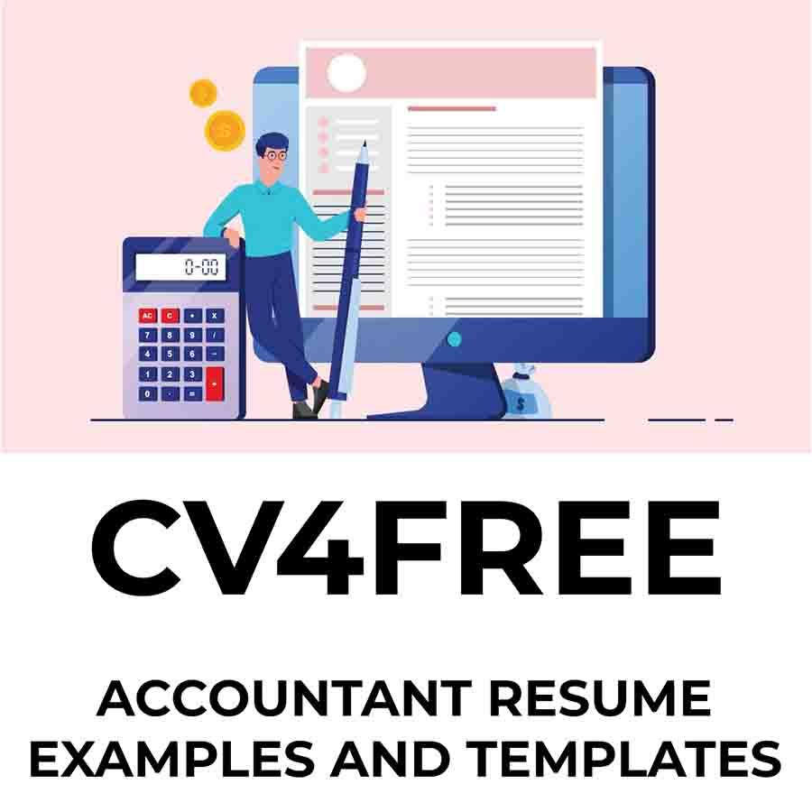 CV4Free - Accountant Resume Examples and Templates