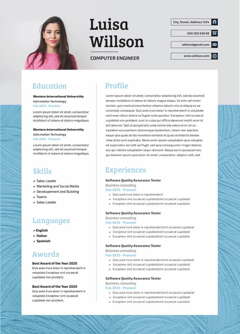 CV4Free - Free Computer Engineering Resume