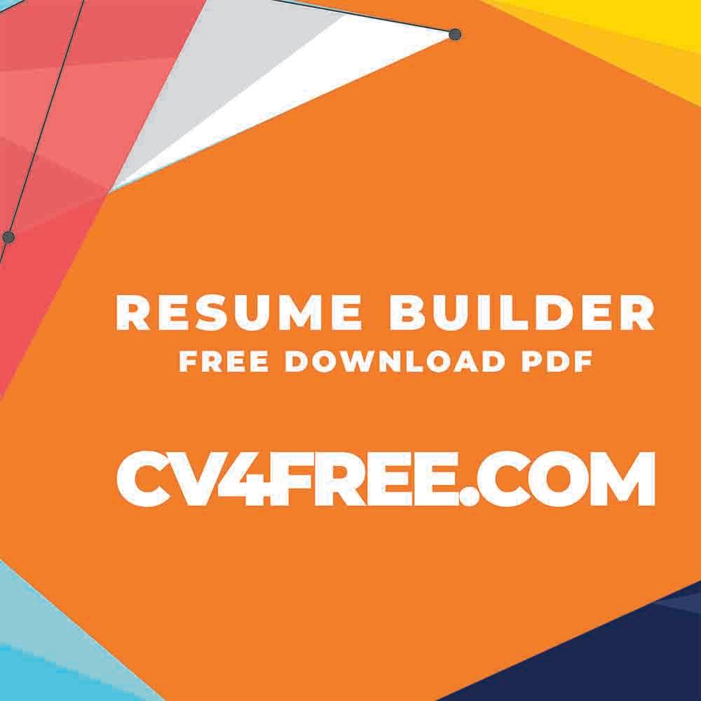 CV4Free - Free Online Resume Builder