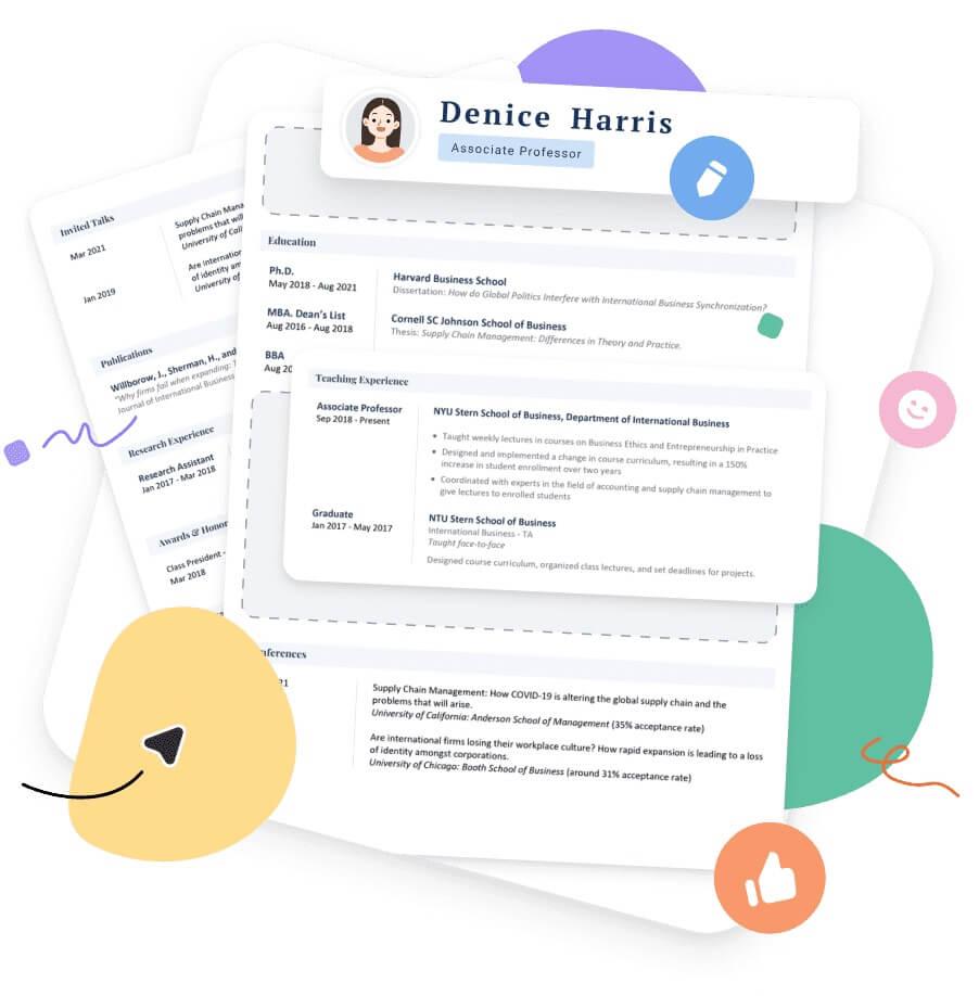 CV4Free - Free Professional Resume Templates