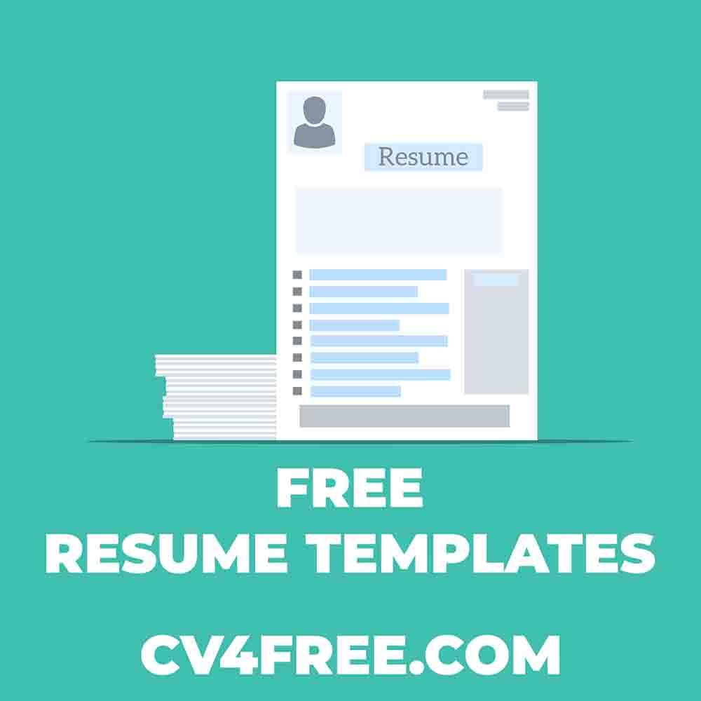 CV4Free - Free Resume Templates