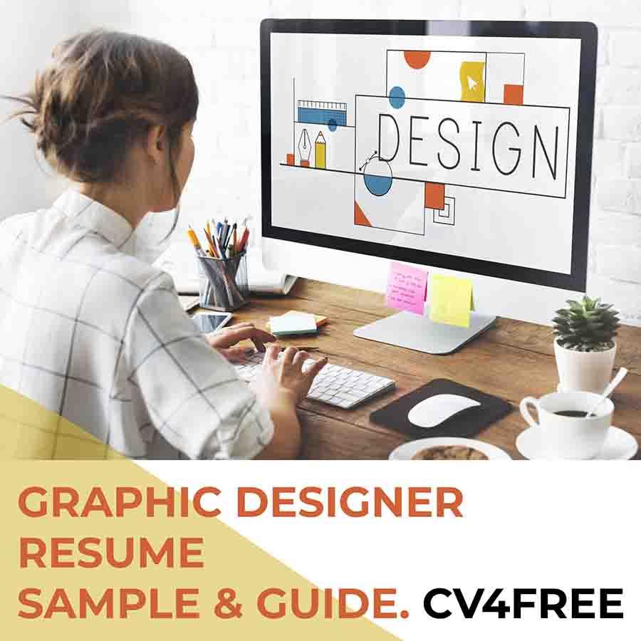 CV4Free - Graphic Designer Resume Sample & Guide