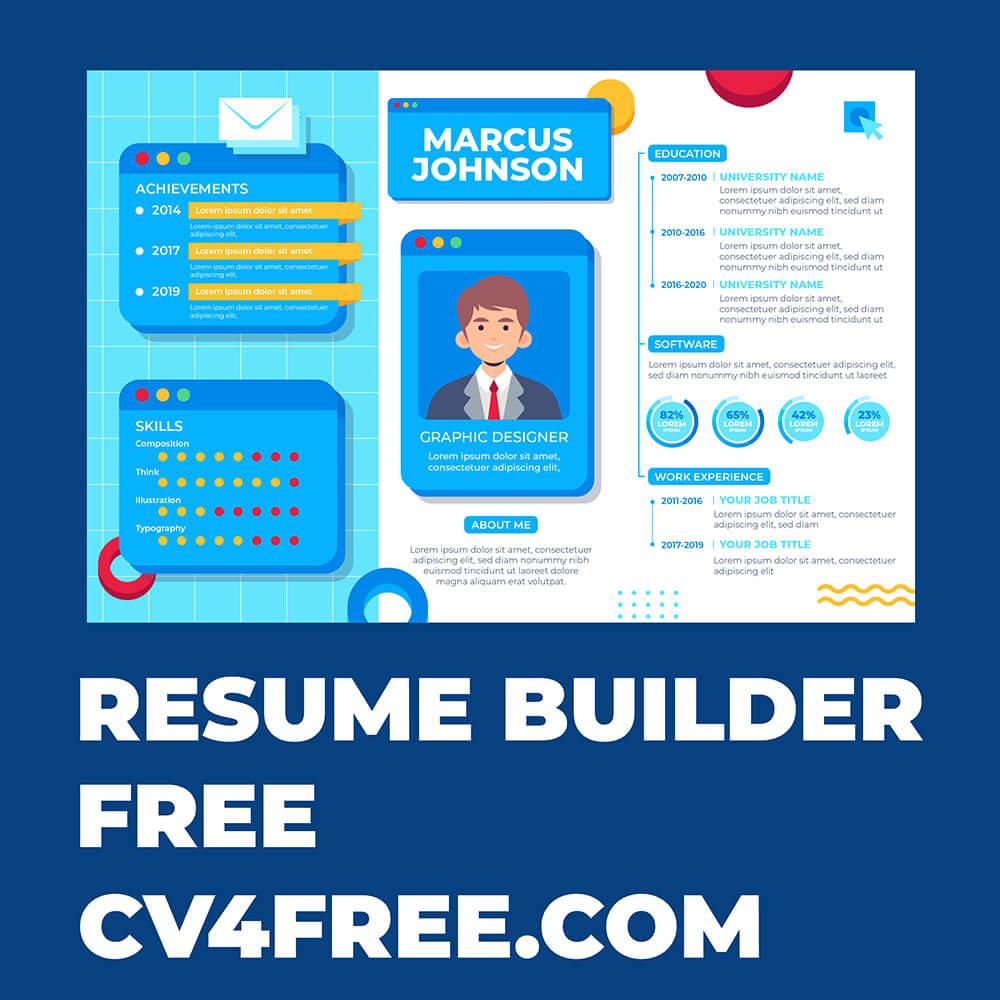 CV4Free - Resume Builder Free