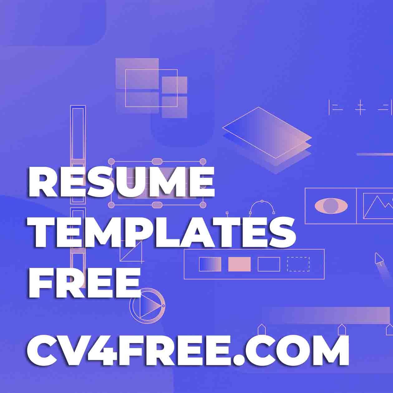 CV4Free - Resume Templates Free