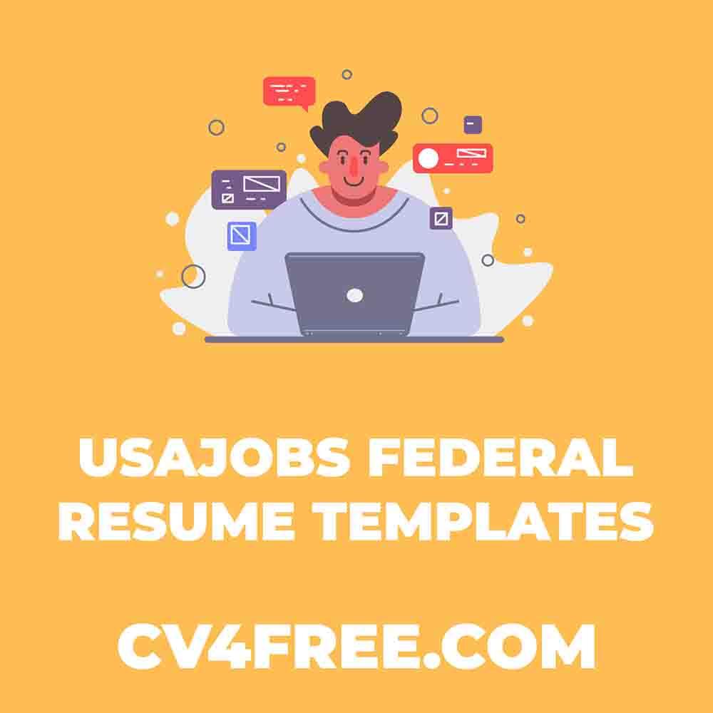 CV4Free - USAJOBS Federal Resume Templates